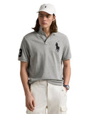 Big Pony Mesh Polo Shirt - All Fits Andover Heather - Unmatched Kicks - ralph lauren