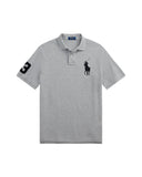 Big Pony Mesh Polo Shirt - All Fits Andover Heather - Unmatched Kicks - ralph lauren