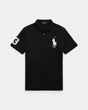 Big Pony Mesh Polo Shirt - All Fits Polo Black - Unmatched Kicks-ralph lauren