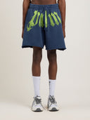 Big Waist Logo Sweatshorts - Unmatched Kicks - Palm Angeles