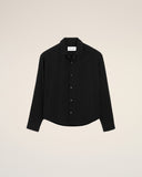 Black Boxy Embroidered Ami Paris Shirt - Unmatched Kicks - Ami Paris