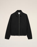 Black Cotton Ami De Cœur Zipped Jacket - Unmatched Kicks - Ami Paris