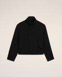Black New Wool Harrington Jacket - Unmatched Kicks - Ami Paris