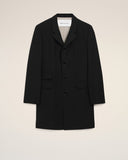 Black New Wool Straight Simple Breasted Jacket - Unmatched Kicks - Ami Paris