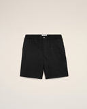 Black Nylon Elasticated Waist Ami De Coeur Stud Shorts - Unmatched Kicks - Shorts