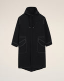 Black Nylon Long Parka - Unmatched Kicks - Ami Paris