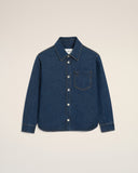 Blue Cotton Ami De Coeur Overshirt - Unmatched Kicks - Ami Paris