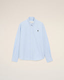 Blue Cotton Ami De Coeur Oxford Shirt - Unmatched Kicks - Ami Paris