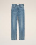 Blue Cotton Classic Fit Jeans - Unmatched Kicks - Ami Paris