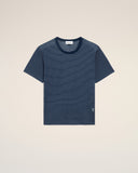 Blue Striped Cotton Ami De Coeur T-shirt - Unmatched Kicks - Shirts