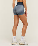 Blush Seamless Shorts Steady Heavy Blue/Chilled Blue - Unmatched Kicks-GYMSHARK
