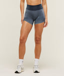 Blush Seamless Shorts Steady Heavy Blue/Chilled Blue - Unmatched Kicks-GYMSHARK