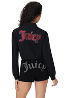 Bomber Jacket Liquorice - Unmatched Kicks - Juicy Couture