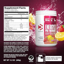 Bundle of Dymatize Energyze Pre Workout Powder and Creatine Monohydrate Combo for Training and Recovery - Unmatched Kicks-Dymatize