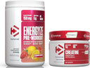 Bundle of Dymatize Energyze Pre Workout Powder and Creatine Monohydrate Combo for Training and Recovery - Unmatched Kicks-Dymatize