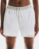 3" Performance 2/1 Shorts White | Glacier