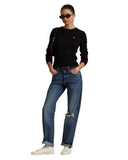 Cable - Knit Cotton Sweater Black - Unmatched Kicks - ralph lauren