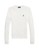 Cable - Knit Cotton Sweater White - Unmatched Kicks - ralph lauren