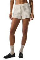 Cable Knit Winter Bliss Short Dark Ivory - Unmatched Kicks - ALO