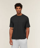Campus Crest T-Shirt boxy fit Black - Unmatched Kicks-GYMSHARK
