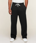 Campus Crest Wide Leg Joggers oversized fit Black - Unmatched Kicks-GYMSHARK