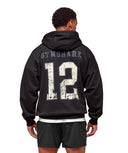 Campus Hoodie oversized fit Black - Unmatched Kicks - GYMSHARK