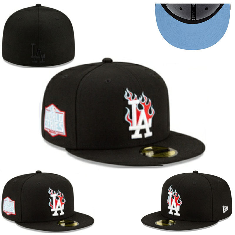 59Fifty Team Fire Dodgers Cap