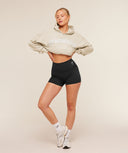 Chainstitch Graphic Hoodie Pebble Grey/Wash - Unmatched Kicks - GYMSHARK