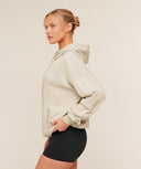 Chainstitch Graphic Hoodie Pebble Grey/Wash - Unmatched Kicks - GYMSHARK
