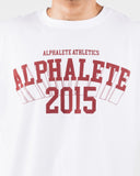 Champion Tee - White - Unmatched Kicks - Alphalete