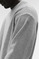 Chill Crew Neck Pullover Athletic Heather Grey - Unmatched Kicks-ALO
