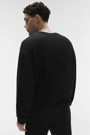 Chill Crew Neck Pullover Black - Unmatched Kicks-ALO