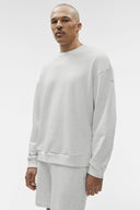 Chill Crew Neck Pullover White Heather - Unmatched Kicks-ALO