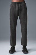 Chill Vintage Wash Sweatpant Black Wash - Unmatched Kicks-ALO