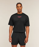 Chrome Graphic T-Shirt oversized fit Black - Unmatched Kicks - GYMSHARK