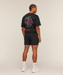 Chrome Graphic T-Shirt oversized fit Black - Unmatched Kicks - GYMSHARK