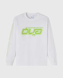 Circuit Long - Sleeve Tee - White - Unmatched Kicks - 