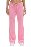 Classic Cotton Velour Track Pants Hot Hot - Unmatched Kicks - Juicy Couture