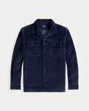 Classic Fit Corduroy Camp Shirt Boston Navy - Unmatched Kicks - ralph lauren