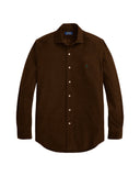 Classic Fit Corduroy Shirt Chocolate Mousse - Unmatched Kicks - ralph lauren