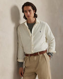 Classic Fit Corduroy Shirt Clubhouse Cream - Unmatched Kicks - ralph lauren