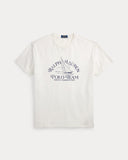 Classic Fit Jersey Graphic T-Shirt Deckwash White - Unmatched Kicks-ralph lauren