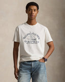 Classic Fit Jersey Graphic T-Shirt Deckwash White - Unmatched Kicks-ralph lauren