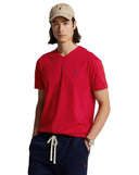 Classic Fit Jersey V - Neck T-Shirt RL 2000 Red - Unmatched Kicks - ralph lauren
