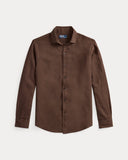 Classic Fit Linen Shirt Nutmeg Brown - Unmatched Kicks - ralph lauren
