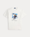 Classic Fit Polo Bear Jersey T-Shirt White/Active Bear - Unmatched Kicks - ralph lauren