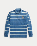Classic Fit Polo Bear Rugby Shirt Newport Bear/Indigo - Unmatched Kicks-ralph lauren