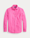 Classic Fit Slub Linen Shirt Baja Pink - Unmatched Kicks-ralph lauren