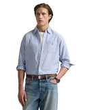 Classic Fit Striped Oxford Shirt Blue Multi - Unmatched Kicks - ralph lauren