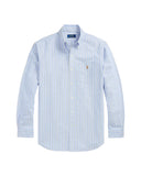 Classic Fit Striped Oxford Shirt Blue Multi - Unmatched Kicks - ralph lauren